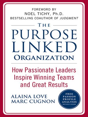 cover image of The Purpose Linked Organization